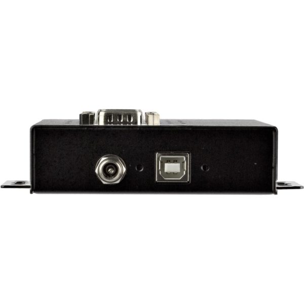 StarTech.com USB to RS232/RS485/RS422 4 Port Serial Hub Adapter - Industrial Metal USB 2.0 to DB9 Serial Converter - Din Rail Mountable - Image 3