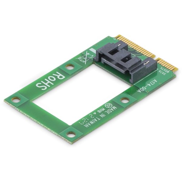 StarTech.com mSATA to SATA HDD / SSD Adapter â€" Mini SATA to SATA Converter Card - Image 2