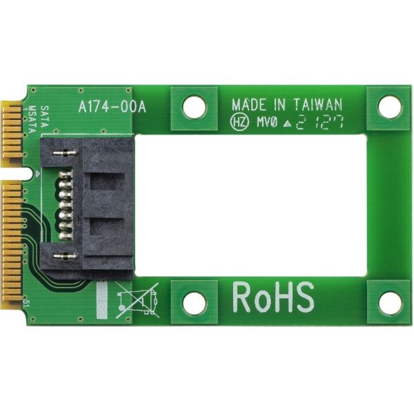 StarTech.com mSATA to SATA HDD / SSD Adapter â€" Mini SATA to SATA Converter Card - Image 5