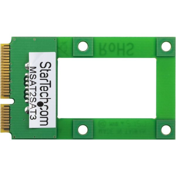 StarTech.com mSATA to SATA HDD / SSD Adapter â€" Mini SATA to SATA Converter Card - Image 6