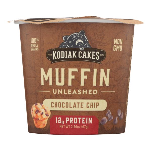 Kodiak Cakes - Muffin Powercup Chocolate Chip - Case of 12-2.36 OZ - Image 2