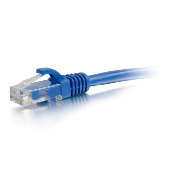 C2G 100ft Cat6a Snagless Unshielded (UTP) Network Patch Ethernet Cable-Blue - Image 2