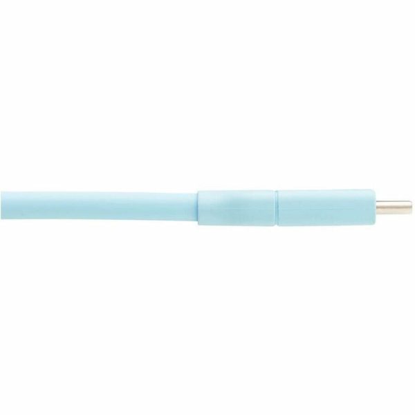 Eaton Tripp Lite Series Safe-IT USB-C Cable (M/M), Antibacterial, Ultra Flexible, 240W PD Charging, Light Blue, 6 ft. (1.8 m) - Image 4