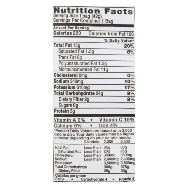 Kettle Brand Potato Chips - Sea Salt and Crushed Black Pepper - Case of 24 - 1.5 oz. - Image 3