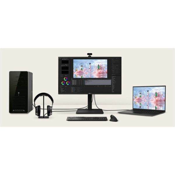 LG 24BA550-B 24" Class Full HD LED Monitor - 16:9 - Image 7