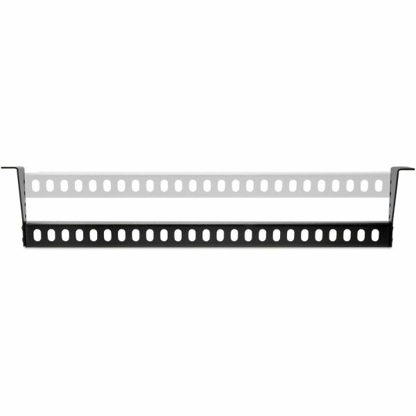 StarTech.com 1U Horizontal Cable Management Bar w/Adjustable Depth, 19" Rack-Mountable Lacing Bar For Organized Racks/Cabinets/Patch Panel - Image 5