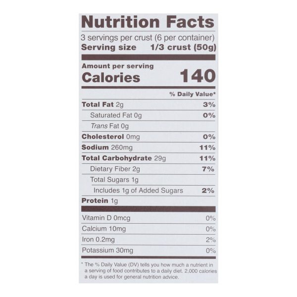 Schar Pizza Crust - Gluten Free - Case of 4 - 10.6 oz - Image 2