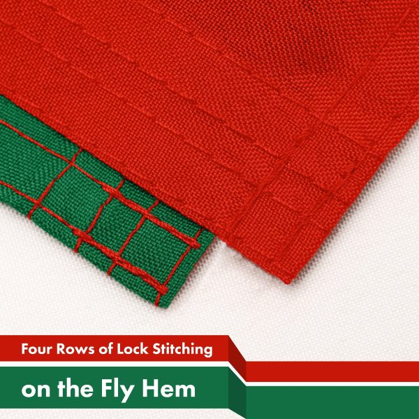 G128 Hungary Hungarian Flag | 3x5 Ft | Printed 150D Polyester - Indoor/Outdoor, Vibrant Colors, Brass Grommets, Quality Polyester, Much Thicker More Durable Than 100D 75D Polyester - Image 5