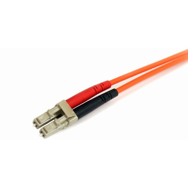 StarTech.com 5m Fiber Optic Cable - Multimode Duplex 62.5/125 LSZH Fiber Jumper Cord - LC/ST - Image 3