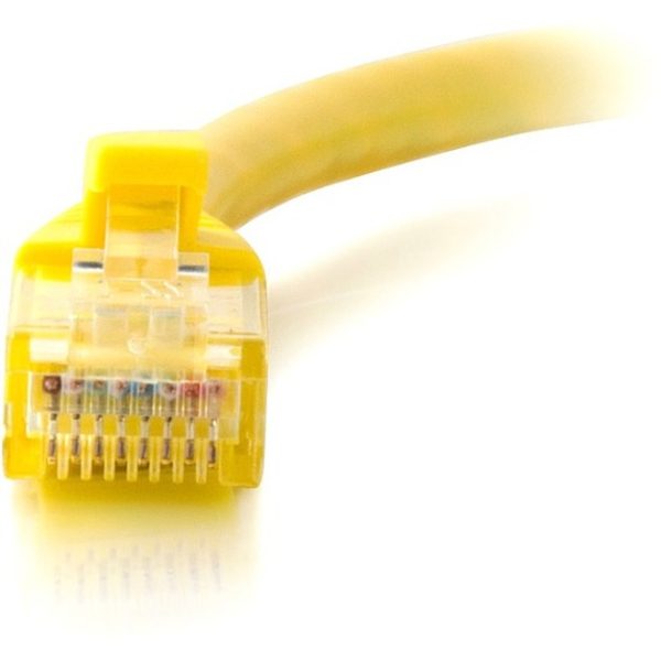 C2G 1ft Cat6 Unshielded Ethernet Cable - Cat 6 Network Patch Cable - Yellow - Image 4