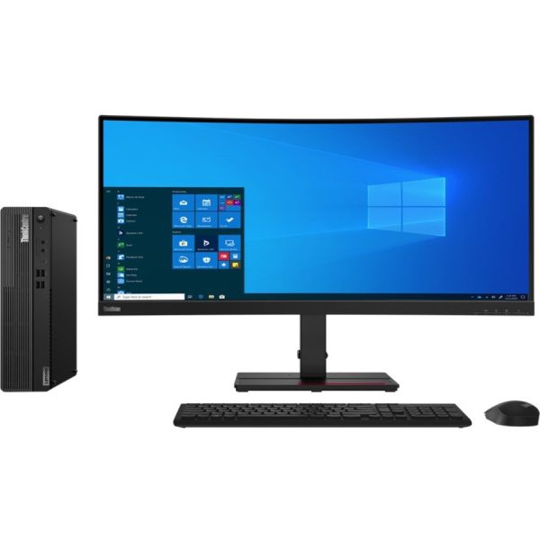 Lenovo ThinkCentre M80s Gen 3 11TG0008US Desktop Computer - Intel Core i5 12th Gen i5-12500 - vPro Technology - 8 GB - 256 GB SSD - Small Form Factor - Raven Black - Image 3