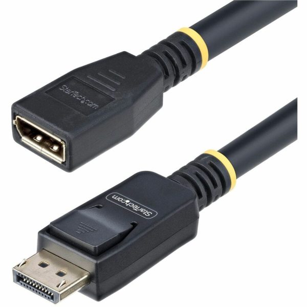StarTech.com 10ft (3m) DisplayPort 1.4 Extension Cable, DP 1.4 Port Saver Cable, 8K 60Hz, DisplayPort Extension Adapter Cord, Male to Female - Image 2