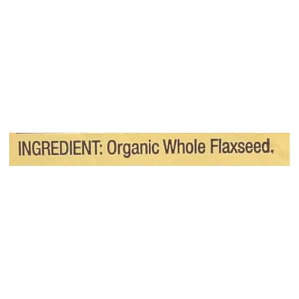 Bob's Red Mill - Organic Flaxseed Meal - Brown - Case of 4 - 16 oz - Image 2