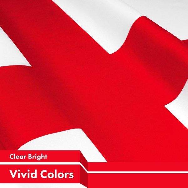 England English Flag 3x5 Ft 10-Pack 150D Printed Polyester By G128 - Image 3