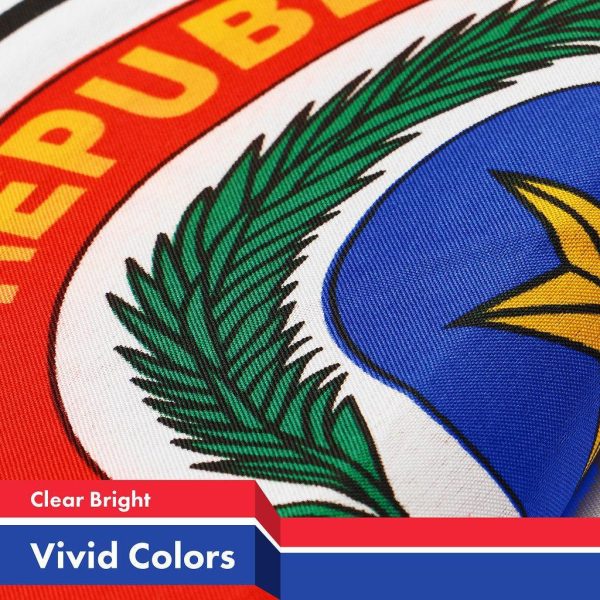 G128 2 Pack: Paraguay Paraguayan Flag | 3x5 Ft | LiteWeave Pro Series Printed 150D Polyester | Country Flag, Indoor/Outdoor, Vibrant Colors, Brass Grommets, Thicker and More Durable Than 100D 75D Poly - Image 3