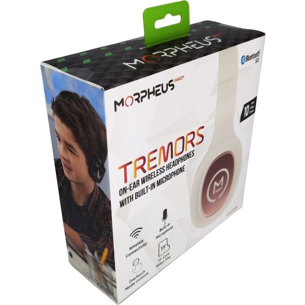 Morpheus 360 Tremors Wireless on ear Headphones-Bluetooth 5.3-HP4500R - Image 3