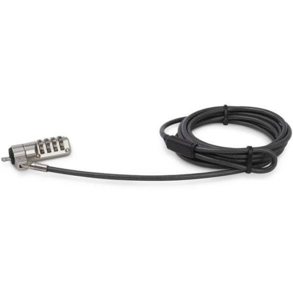 StarTech.com 6.5ft Laptop Cable Lock - 4 Digit Combination Anti-Theft Security Lock for K-Slot Desktop/Computer/Device -Vinyl Coated Steel - Image 3