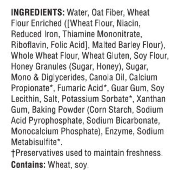 Tumaro'S 8-inch Honey Wheat Carb Wise Wraps - Case of 6 - 8 CT - Image 3