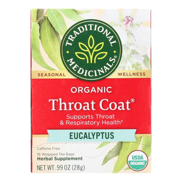 Traditional Medicinals - Herbal Tea Thrt Ct Eclyp - Case of 6 - 16 BAG - Image 2