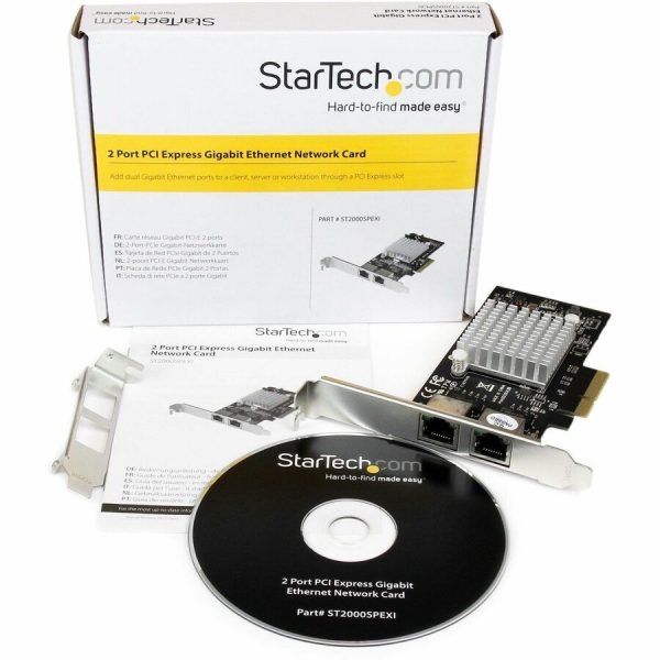 StarTech.com Dual Port PCI Express (PCIe x4) Gigabit Ethernet Server Adapter Network Card - Intel i350 NIC - Image 5
