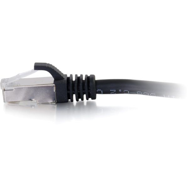 C2G-4ft Cat6a Snagless Shielded (STP) Network Patch Cable - Black - Image 2
