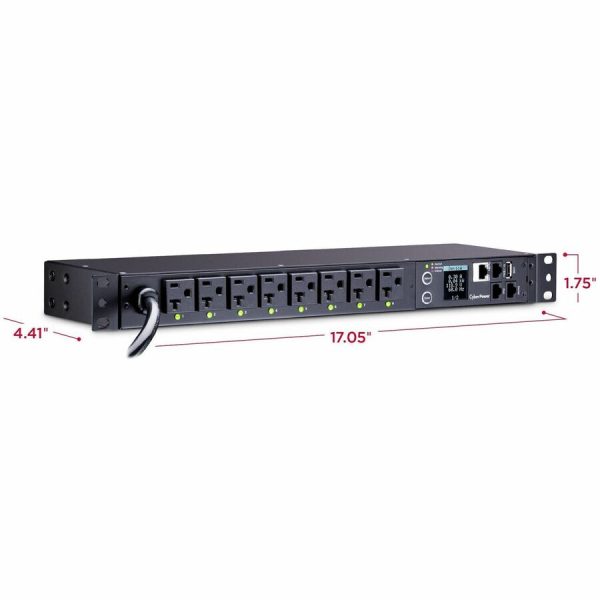 CyberPower PDU41002 Single Phase 100 - 120 VAC 20A Switched PDU - Image 3