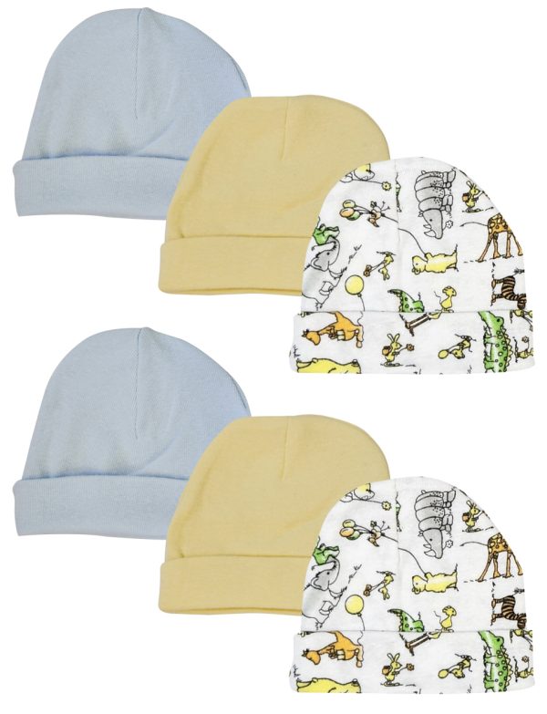 Boys Baby Caps (pack Of 6) Nc_0290