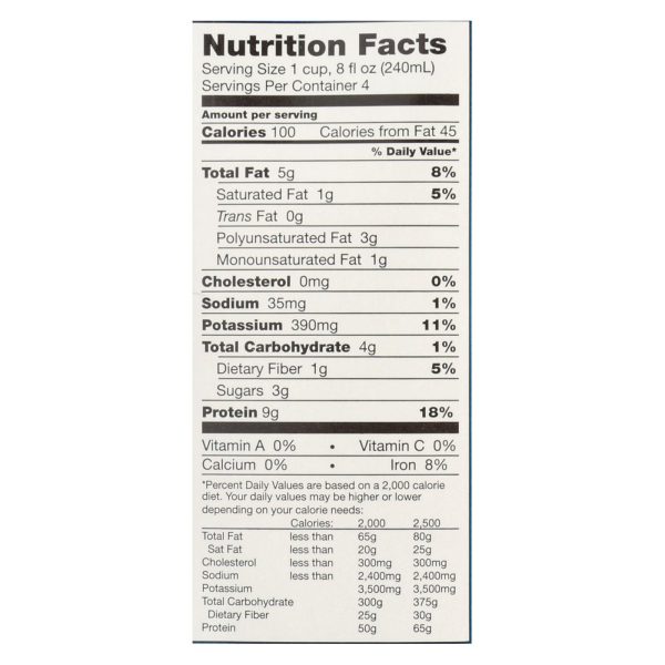 Westsoy Organic Plain - Unsweetened - Case of 12 - 32 Fl oz. - Image 2