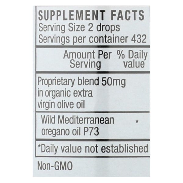 North American Herb and Spice Oreganol Oil of Oregano - 1 fl oz - Image 2