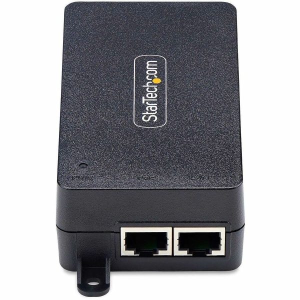 StarTech.com 1-Port Gigabit PoE+ Injector, 10M/100M/1G Ethernet, PoE/PoE+ (802.3af/802.3at), 30W Power Budget, Wall Mountable, Unmanaged - Image 4