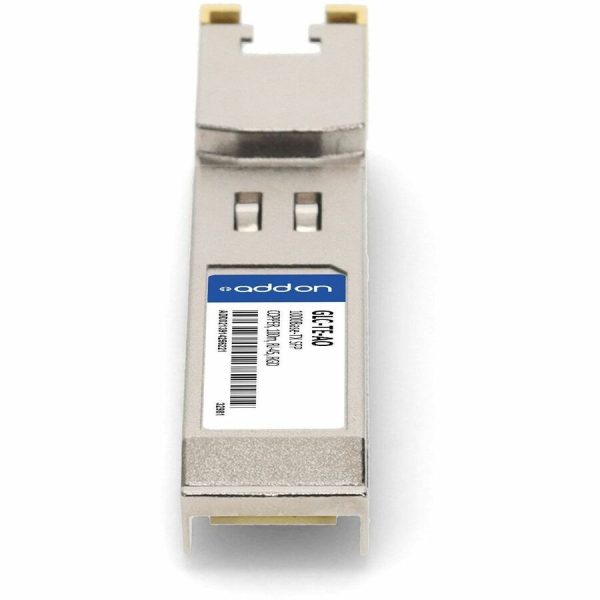 AddOn Cisco GLC-TE Compatible TAA Compliant 10/100/1000Base-TX SFP Transceiver (Copper, 100m, RJ-45, Rugged) - Image 4