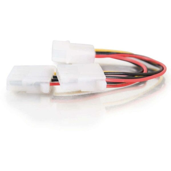 C2G 6in One 5.25in to Two 5.25in Internal Power Y-Cable - Image 3
