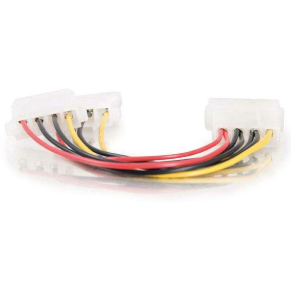 C2G 6in One 5.25in to Two 5.25in Internal Power Y-Cable - Image 4
