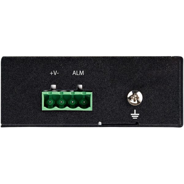 StarTech.com Industrial Fiber to Ethernet Media Converter - 1Gbps SFP to RJ45/CAT6 - SM/MM Fiber to Copper Gigabit Network IP-30 12V Input - Image 4