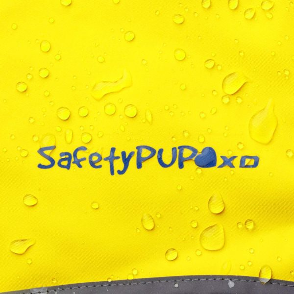 Soft Shell Waterproof Dog Vest. Hi Visibility Reflective Jacket with Light Fleece Lining. Ideal in Cooler Climates. Fluorescent Hi Vis Safety Vest to Protect Your PUP - Image 4