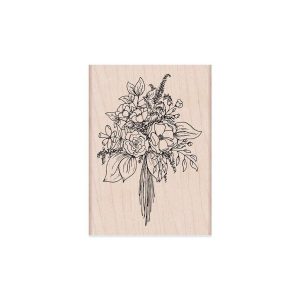 Hero Arts K6278 Wood Stamps Bouquet