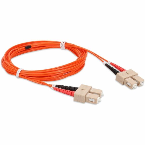 AddOn 3m SC (Male) to SC (Male) Orange OM2 Duplex Fiber OFNR (Riser-Rated) Patch Cable - Image 7