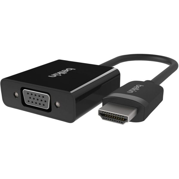 Belkin HDMI to VGA with Audio Adapter Cable for portable devices - 3.5mm Audio Adapter, M/F, 1080p - Image 6