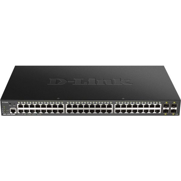 D-Link 52-Port 10-Gigabit Smart Managed PoE Switch - Image 2