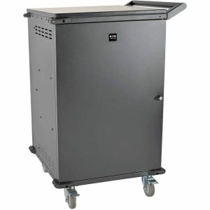 Eaton Tripp Lite Series 36-Device AC Mobile Charging Cart - Laptops and Chromebooks, 120V, NEMA 5-15P, 10 ft. (3.1 m) Cord, Black
