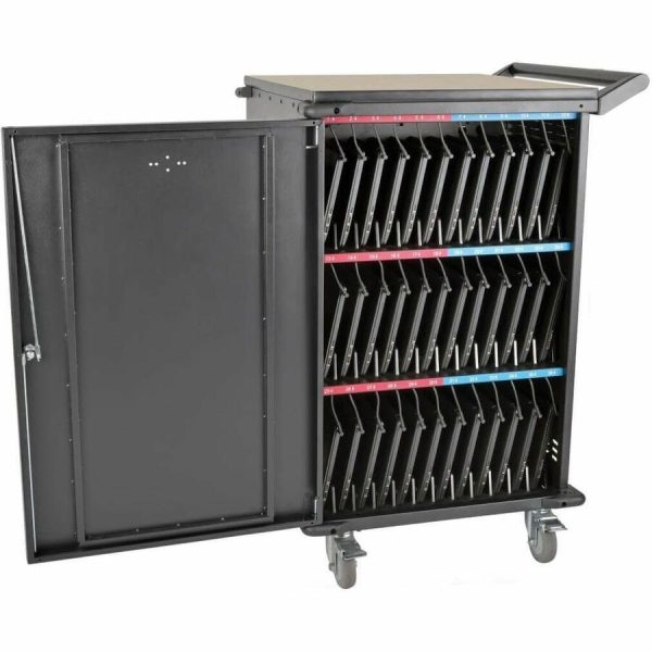 Eaton Tripp Lite Series 36-Device AC Mobile Charging Cart - Laptops and Chromebooks, 120V, NEMA 5-15P, 10 ft. (3.1 m) Cord, Black - Image 3