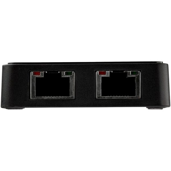 StarTech.com USB 3.0 to Dual Port Gigabit Ethernet Adapter NIC w/ USB Port - Image 5