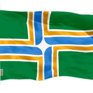 G128 Portland City Flag | 3x5 feet | Printed 150D Quality Polyester