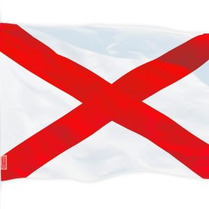 Alabama State Flag 150D Printed Polyester 3x5 Ft