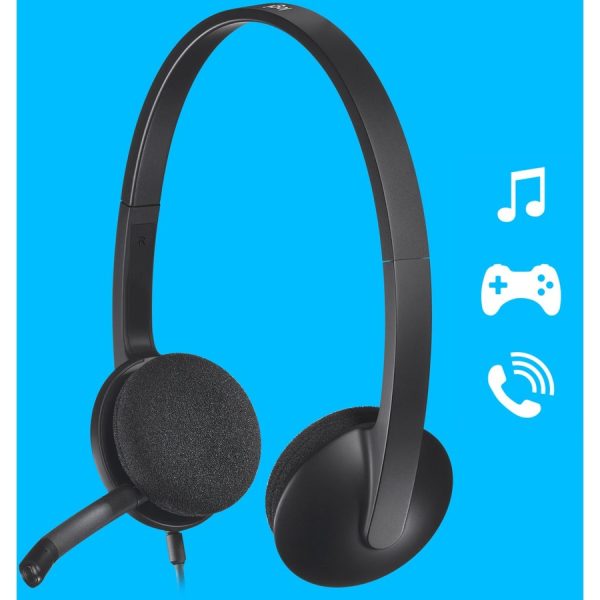 Logitech USB Headset H340 - Image 3
