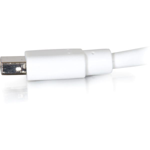 C2G 10ft Mini DisplayPort Cable M/M - White - Image 4
