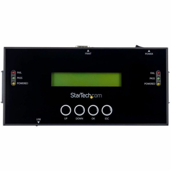StarTech.com 1:1 Standalone Hard Drive Duplicator and Eraser, SAS/SATA HDD/SSD Cloner/Copier and Disk Eraser/Sanitizer/Wiper, Toolless - Image 7
