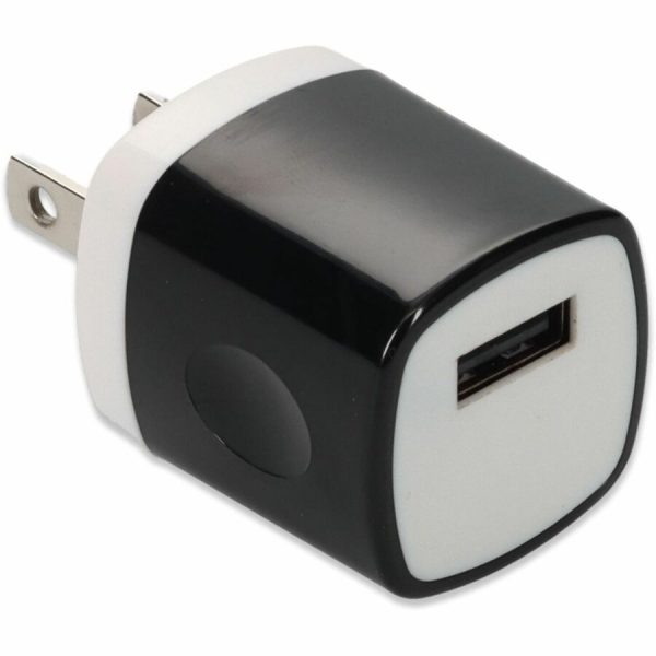 Wall Charger 1X 2USB-A 2.0 5v 1.5A, Black - Image 5