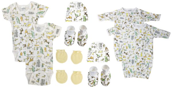 Unisex Newborn Baby 10 Pc  Sets Nc_0572