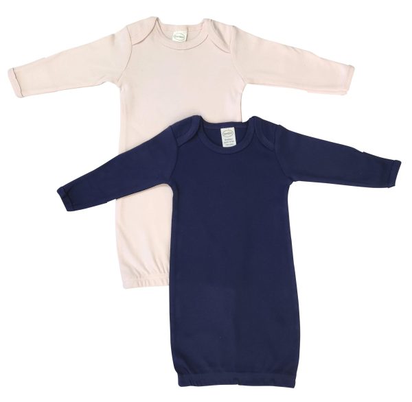 Newborn Baby Girl 2 Piece Gown Set Nc_0890